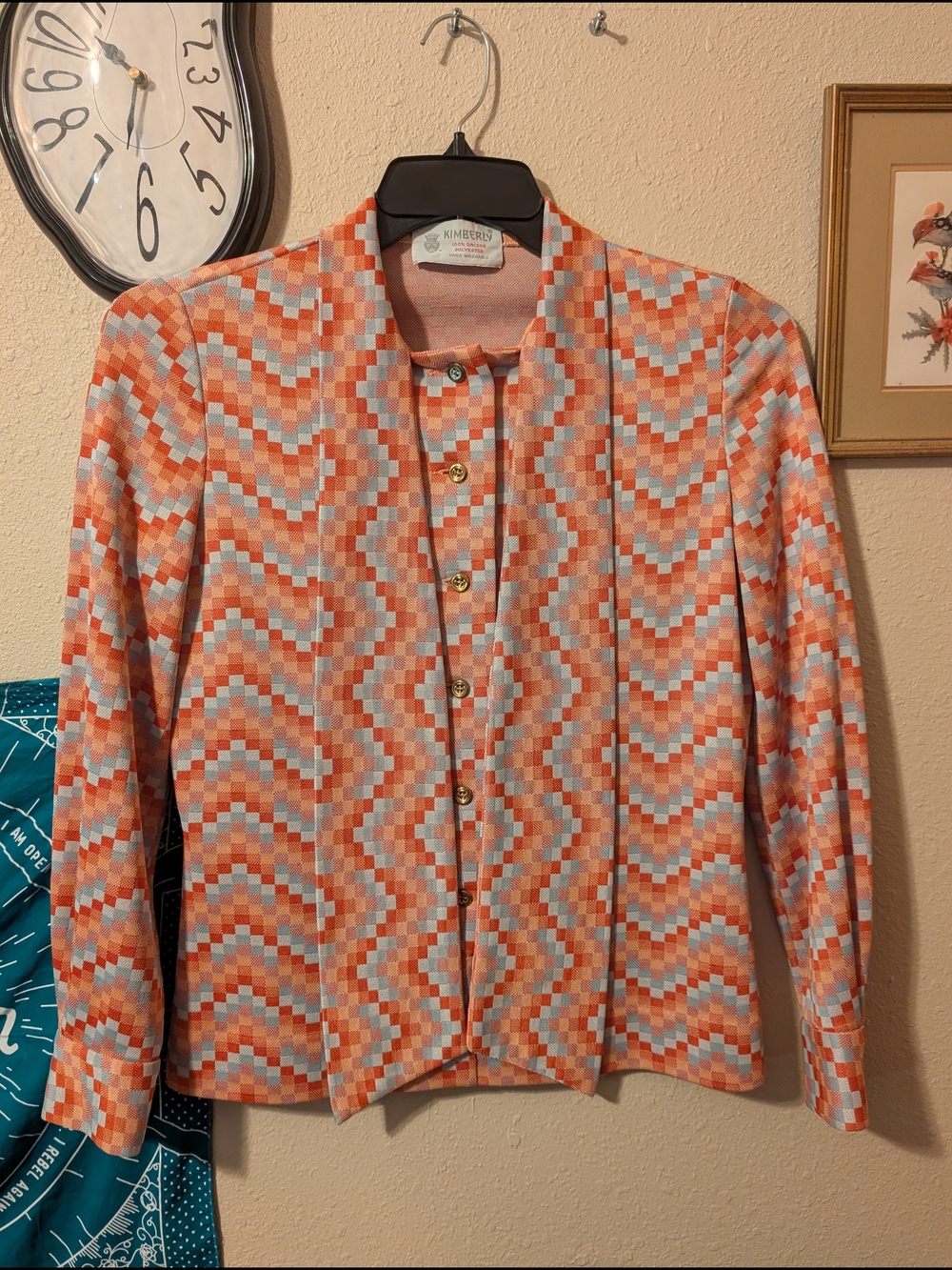 Vintage 70's Kimberly Button Up